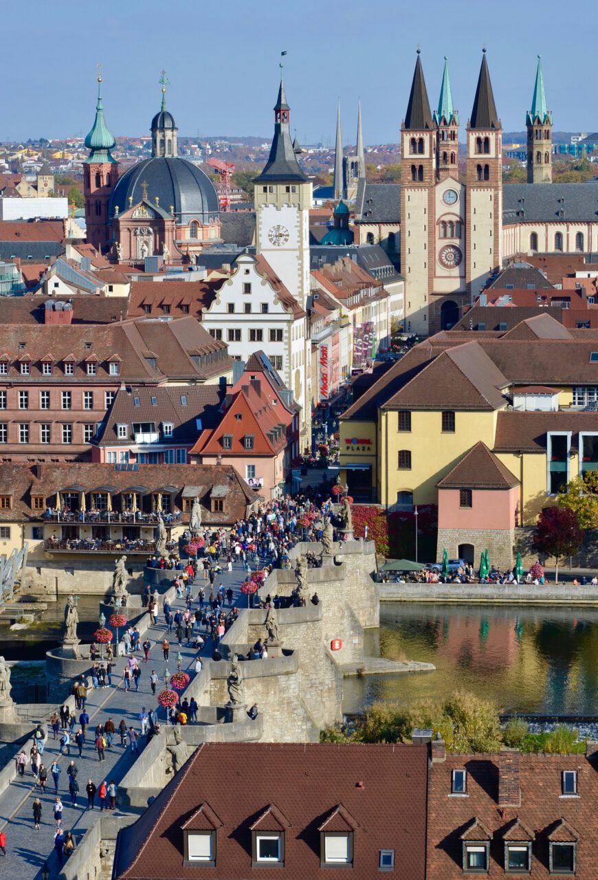 Würzburg zu Fuß - Mainbrücke - Foto von Conny Griebel